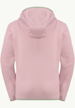 Clearance Actamic Grid Midlayer K Kinder Fleece|Fleecejacken