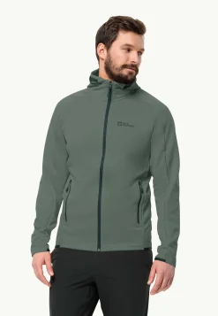 Discount Alpgrat Hooded Fz M Herren Fleece|Fleecejacken