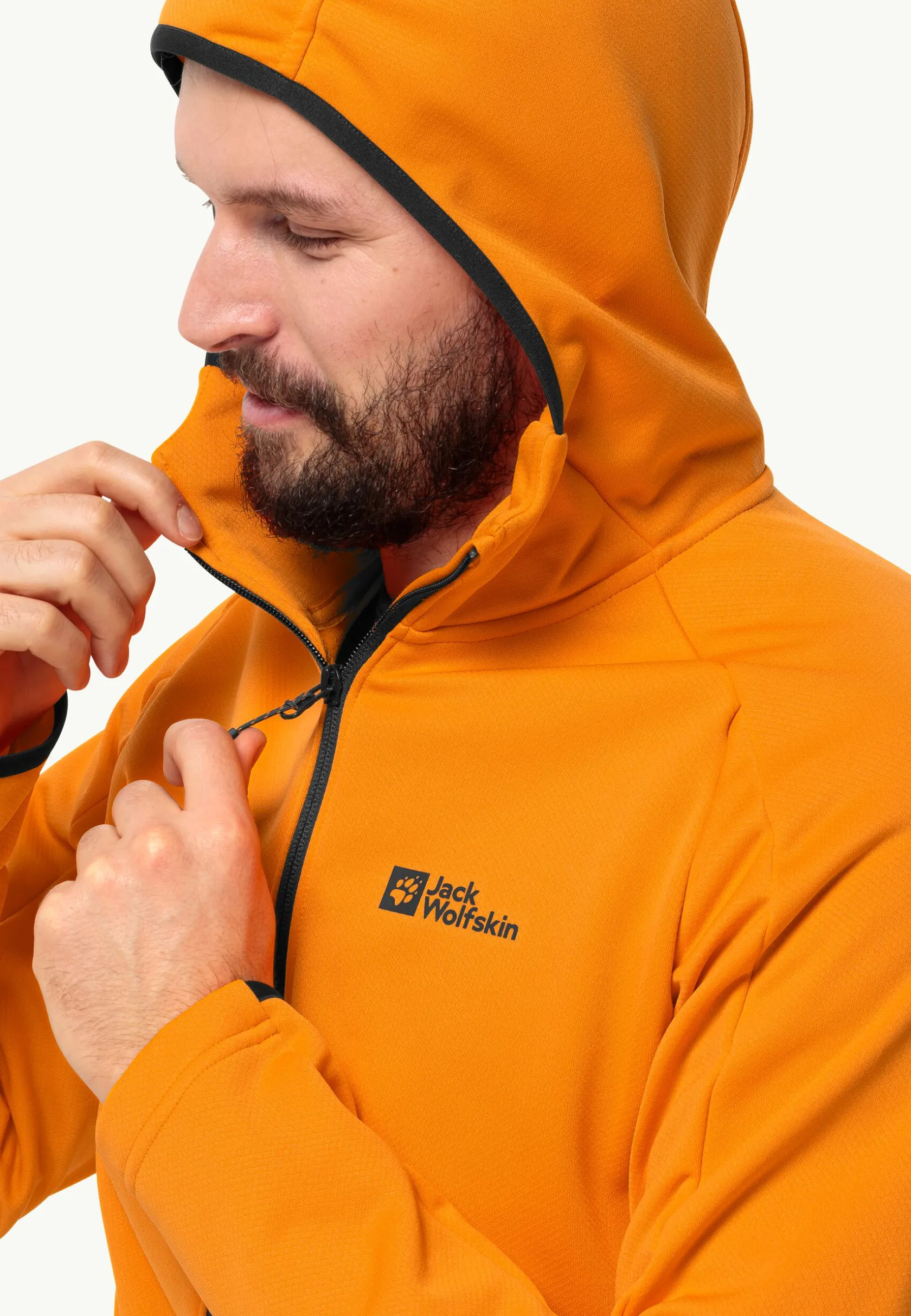 Discount Alpgrat Hooded Fz M Herren Fleece|Fleecejacken