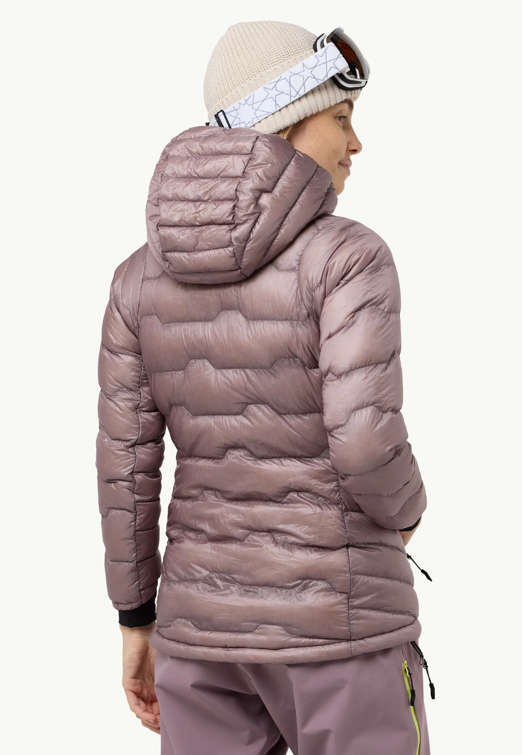 Fashion Alpspitze Down Hoody W Damen Isolationsjacken|Winterjacken