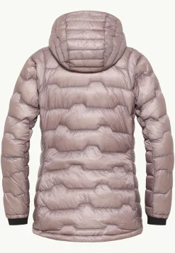 Fashion Alpspitze Down Hoody W Damen Isolationsjacken|Winterjacken