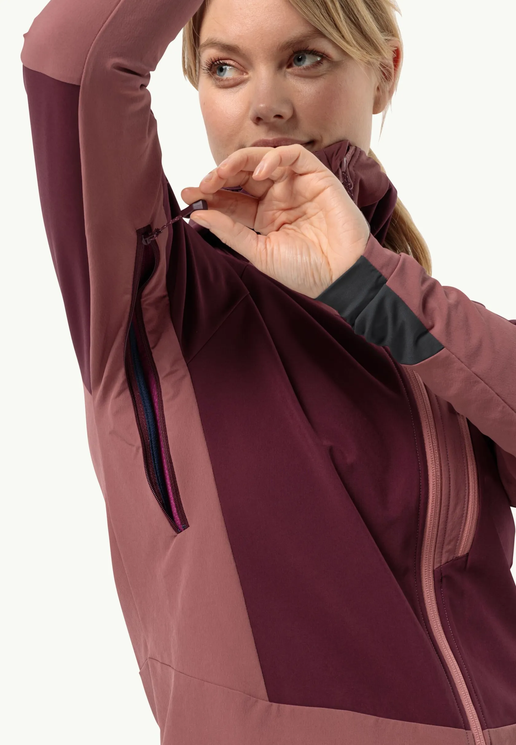 New Alpspitze Hoody W Damen Windjacken|Fleecejacken