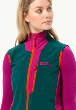 Discount Alpspitze Vest W Damen Windjacken|Fleecejacken