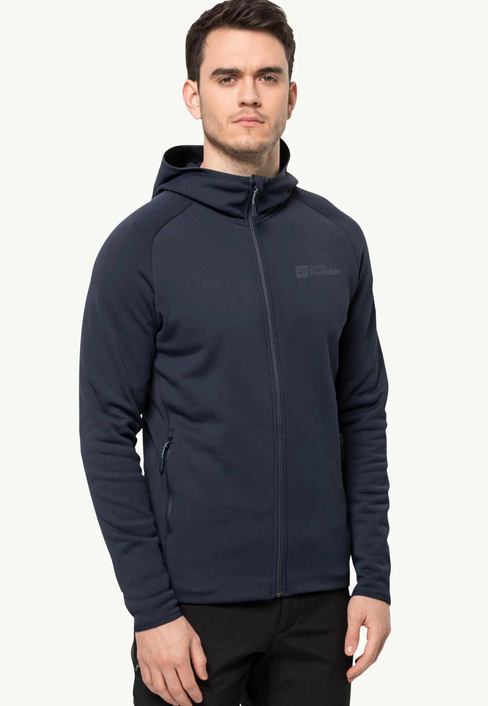 Hot Baiselberg Hooded Fz M Herren Fleece|Fleecejacken