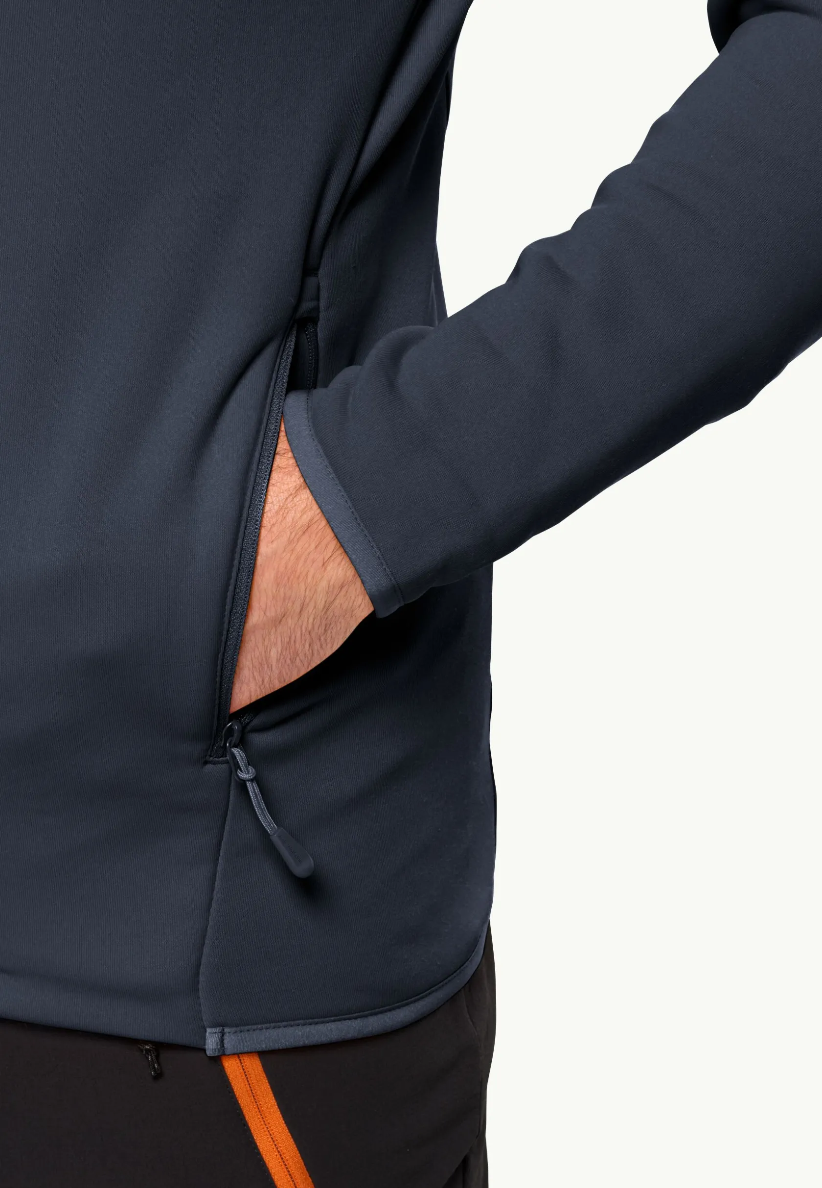 Hot Baiselberg Hooded Fz M Herren Fleece|Fleecejacken