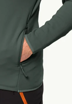 Hot Baiselberg Hooded Fz M Herren Fleece|Fleecejacken
