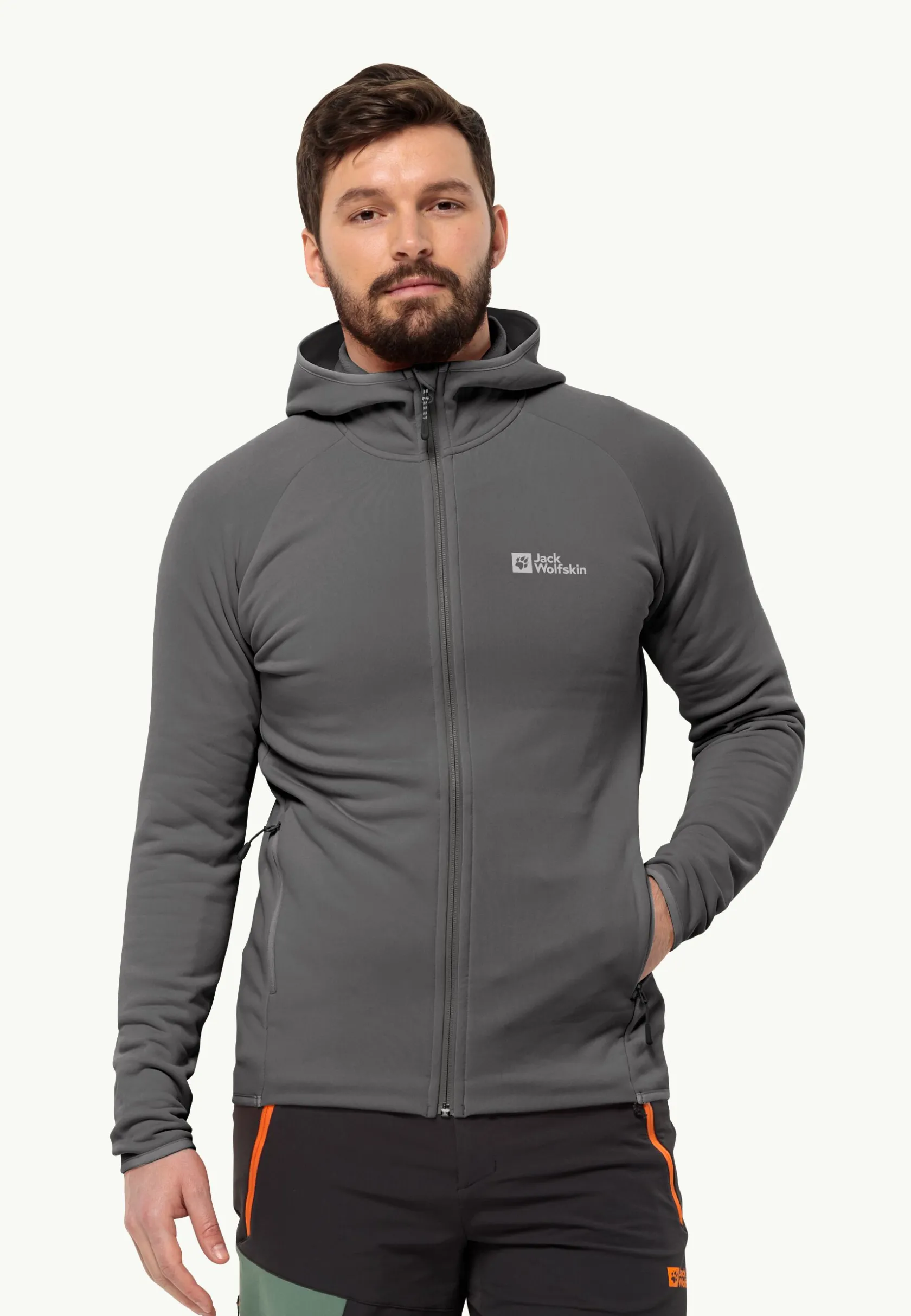Hot Baiselberg Hooded Fz M Herren Fleece|Fleecejacken