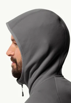 Hot Baiselberg Hooded Fz M Herren Fleece|Fleecejacken