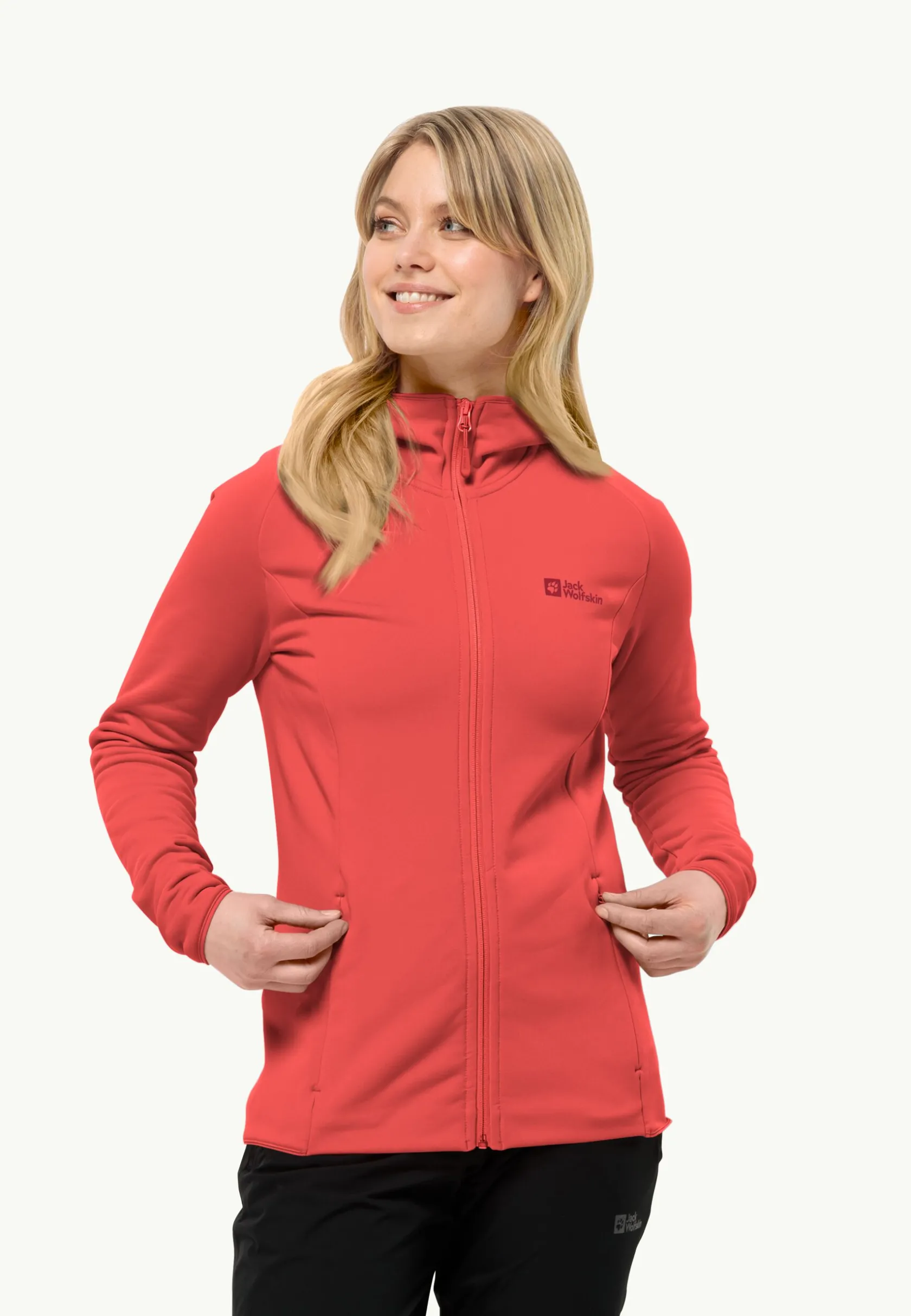 Clearance Baiselberg Hooded Fz W Damen Fleece|Fleecejacken