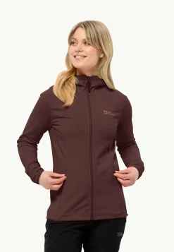 Clearance Baiselberg Hooded Fz W Damen Fleece|Fleecejacken