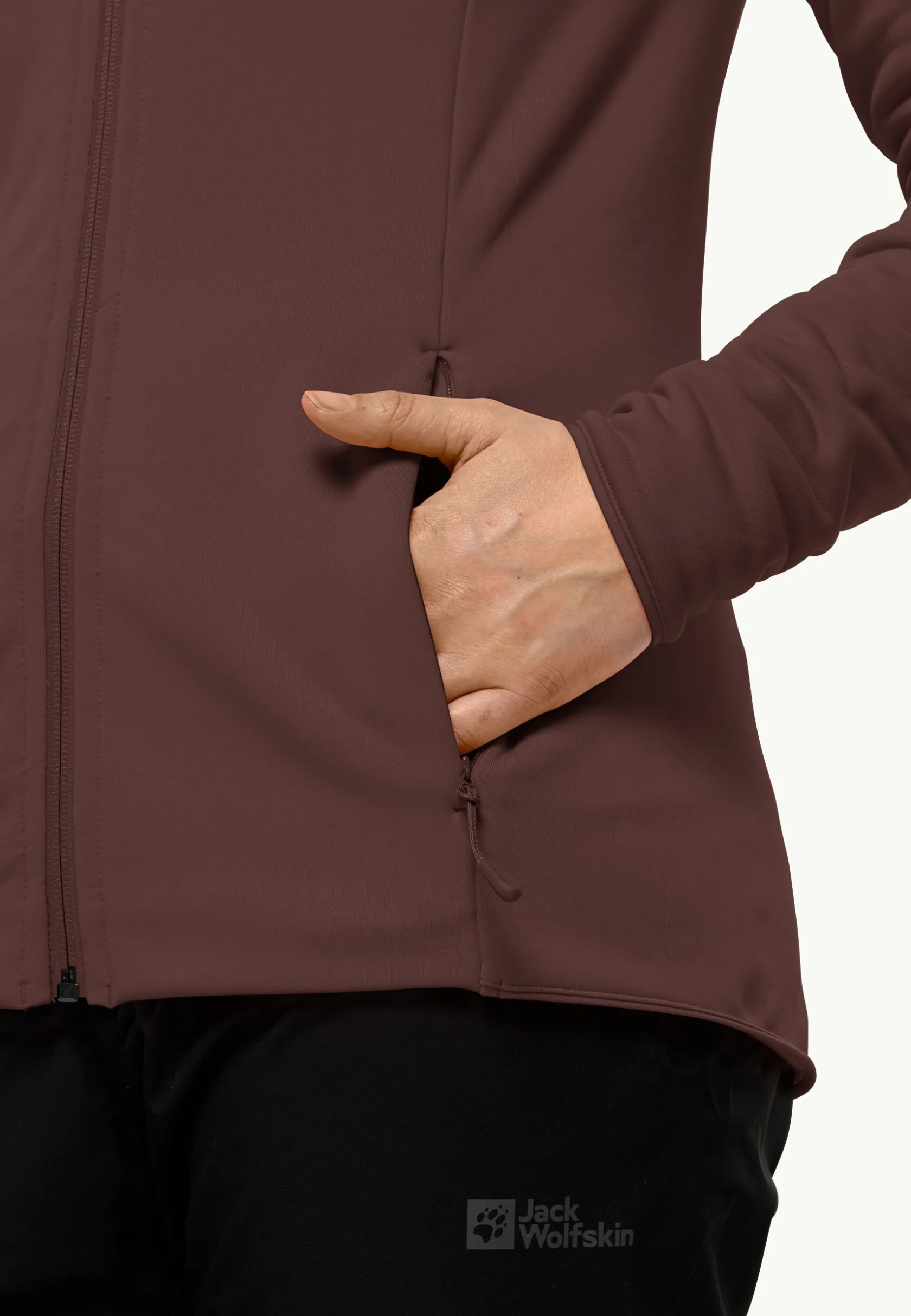 Clearance Baiselberg Hooded Fz W Damen Fleece|Fleecejacken