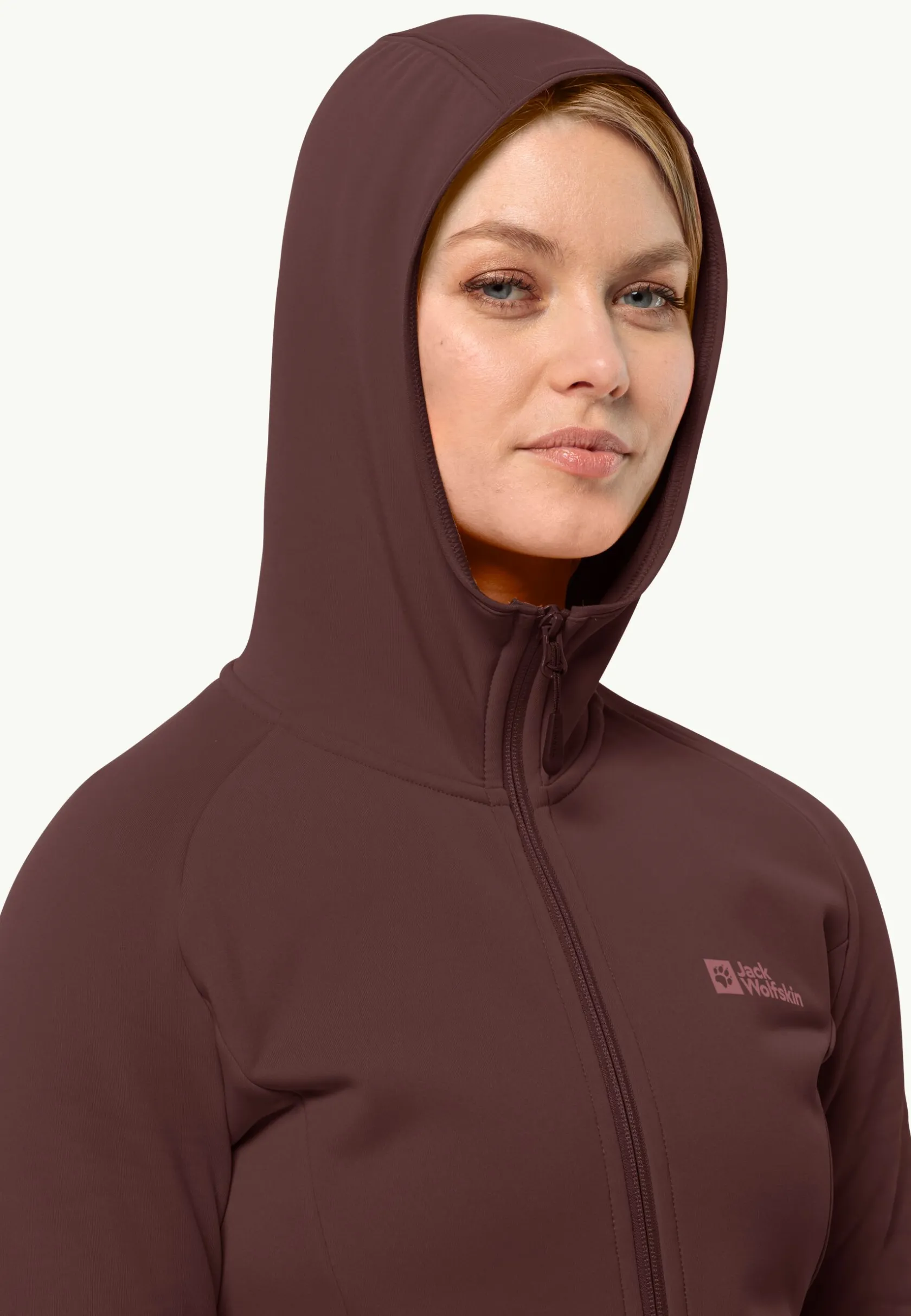 Clearance Baiselberg Hooded Fz W Damen Fleece|Fleecejacken