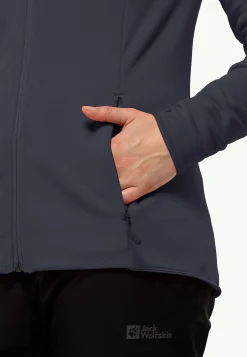 Clearance Baiselberg Hooded Fz W Damen Fleece|Fleecejacken