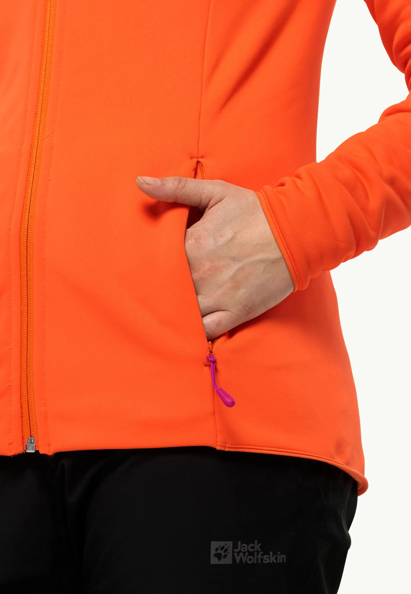 Clearance Baiselberg Hooded Fz W Damen Fleece|Fleecejacken