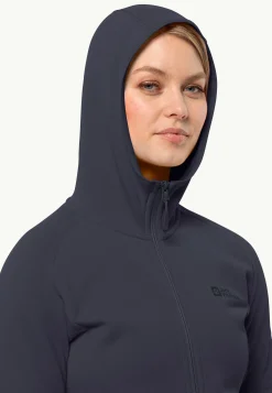 Clearance Baiselberg Hooded Fz W Damen Fleece|Fleecejacken