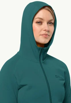 Clearance Baiselberg Hooded Fz W Damen Fleece|Fleecejacken