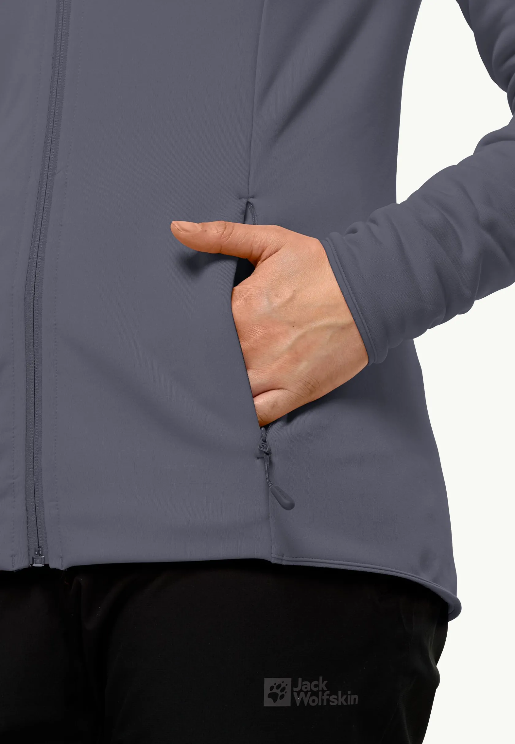 Clearance Baiselberg Hooded Fz W Damen Fleece|Fleecejacken