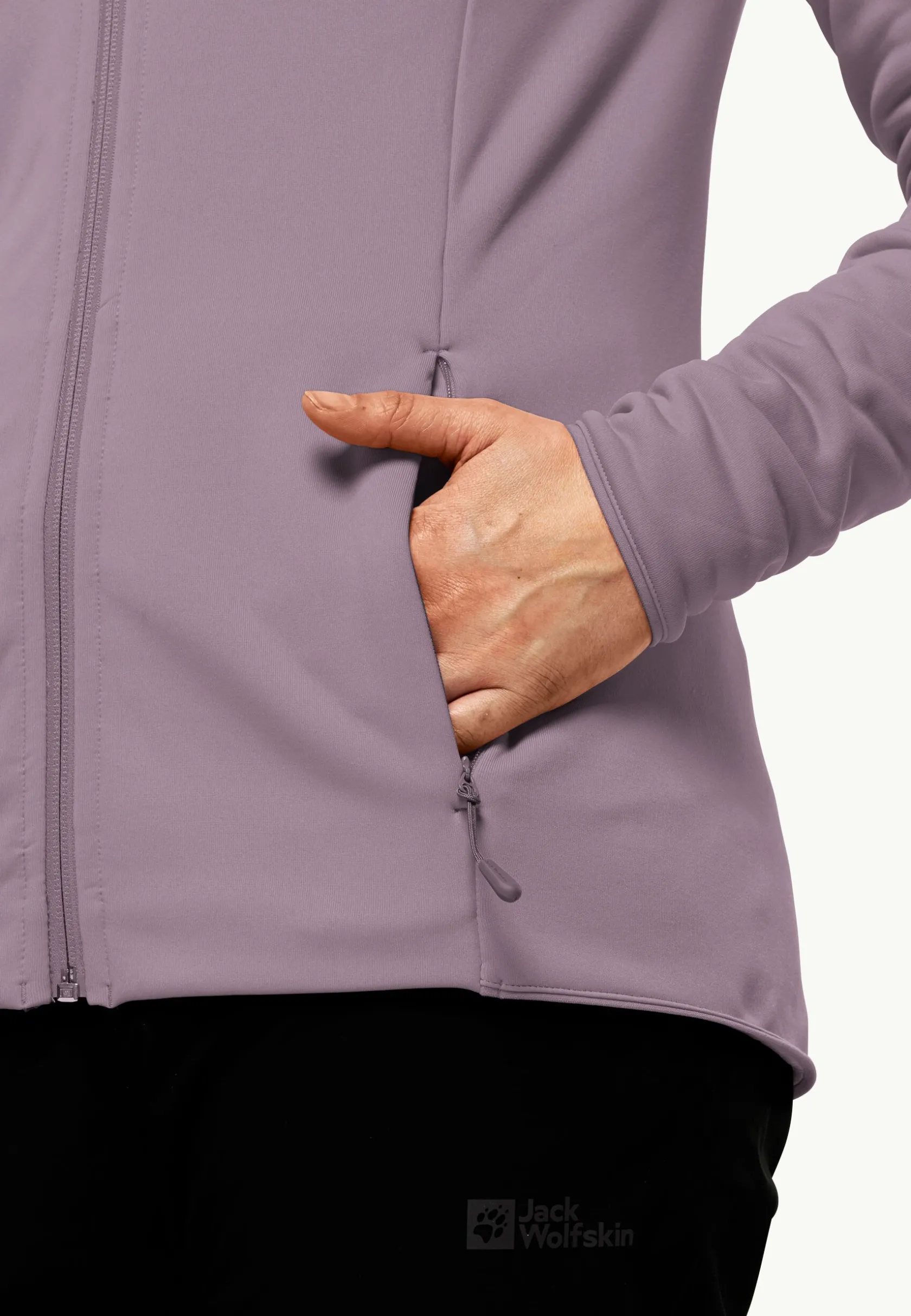 Clearance Baiselberg Hooded Fz W Damen Fleece|Fleecejacken