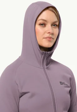 Clearance Baiselberg Hooded Fz W Damen Fleece|Fleecejacken