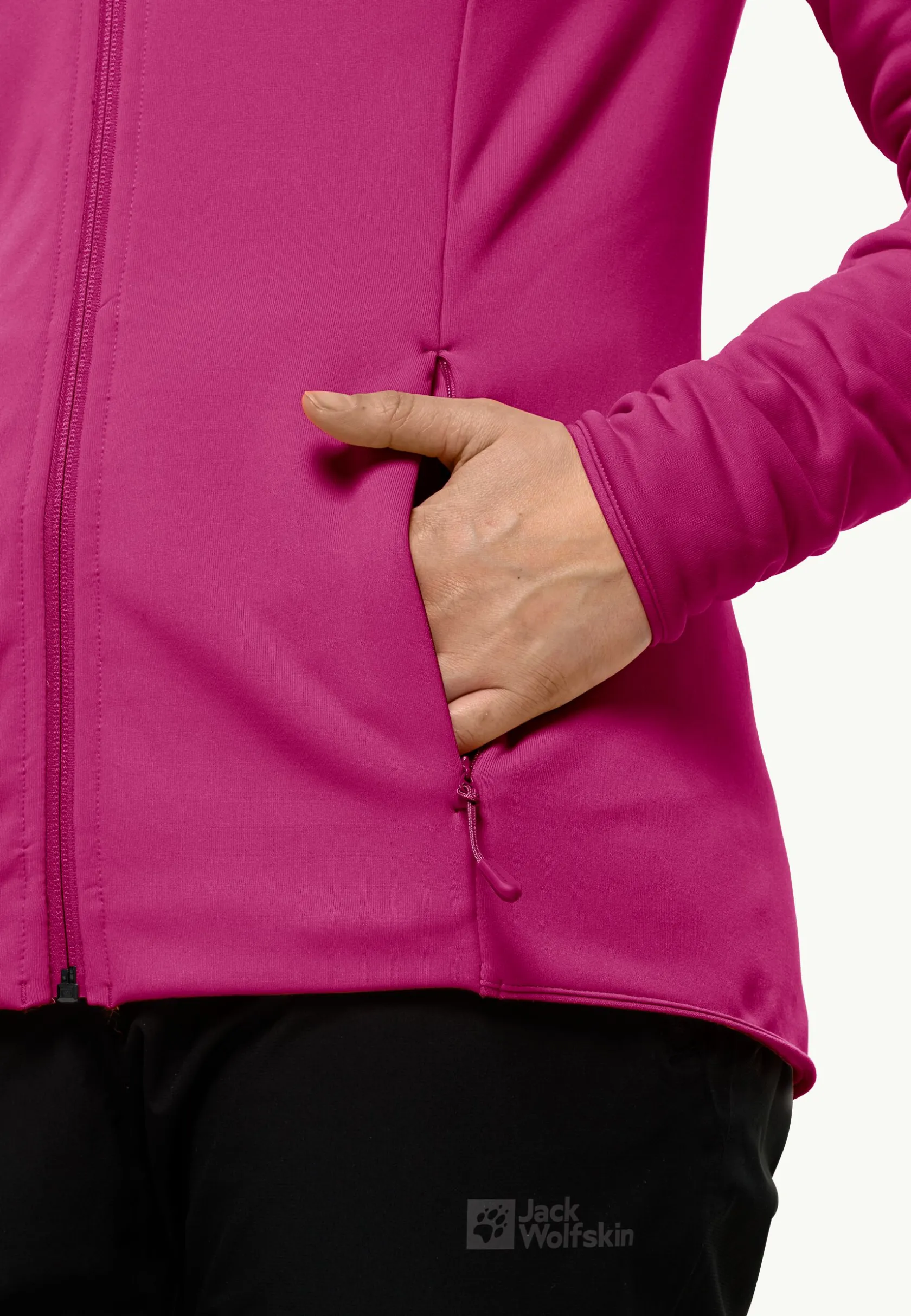 Clearance Baiselberg Hooded Fz W Damen Fleece|Fleecejacken