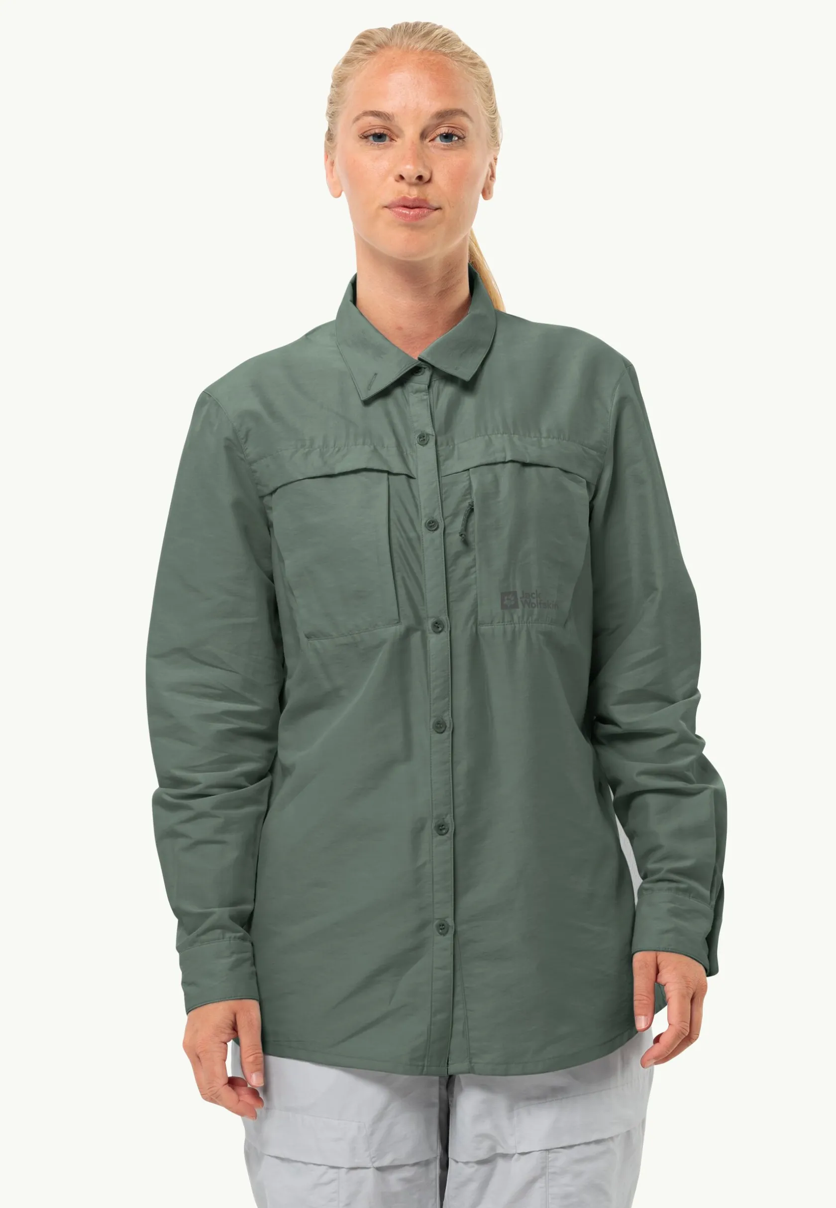 Fashion Barrier Ls Shirt W Damen Funktionsshirts|T-Shirts & Longsleeves