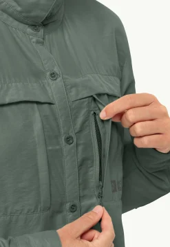 Fashion Barrier Ls Shirt W Damen Funktionsshirts|T-Shirts & Longsleeves