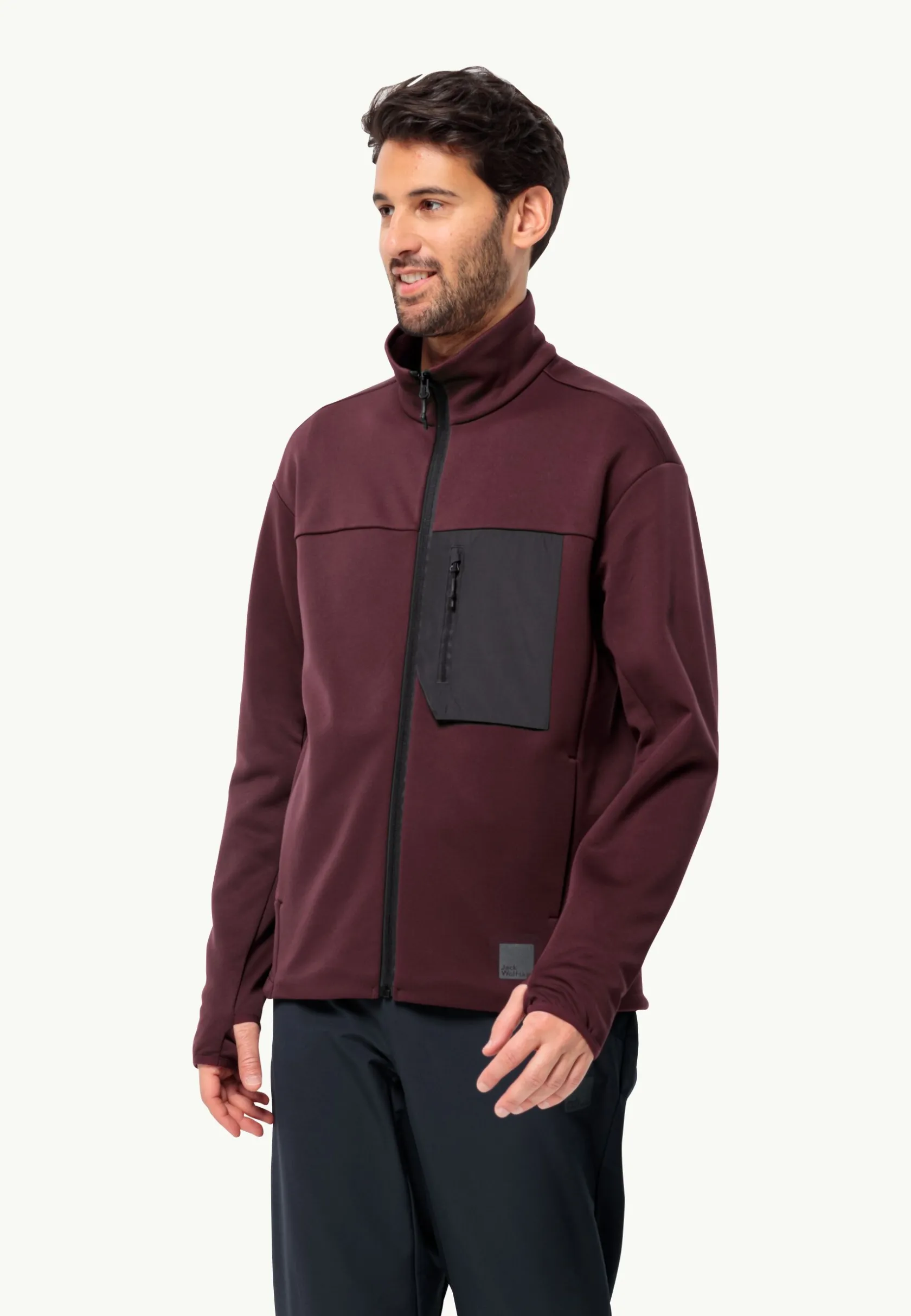 Online Bike Commute Jkt M Herren Fleece|Fleecejacken
