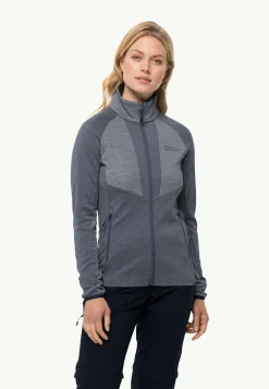 Discount Blattsteig Fz W Damen Fleece|Fleecejacken