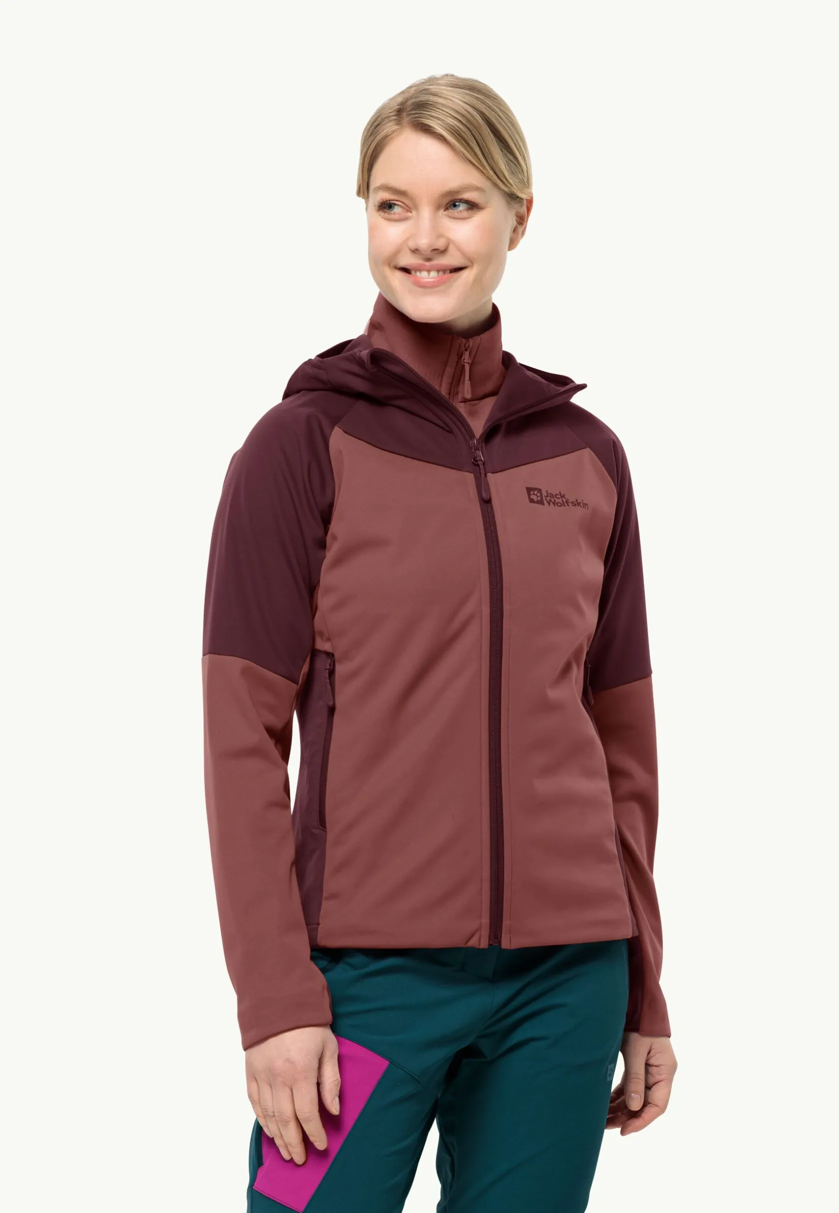 Discount Brisstal Hoody W Damen Windjacken|Fleecejacken
