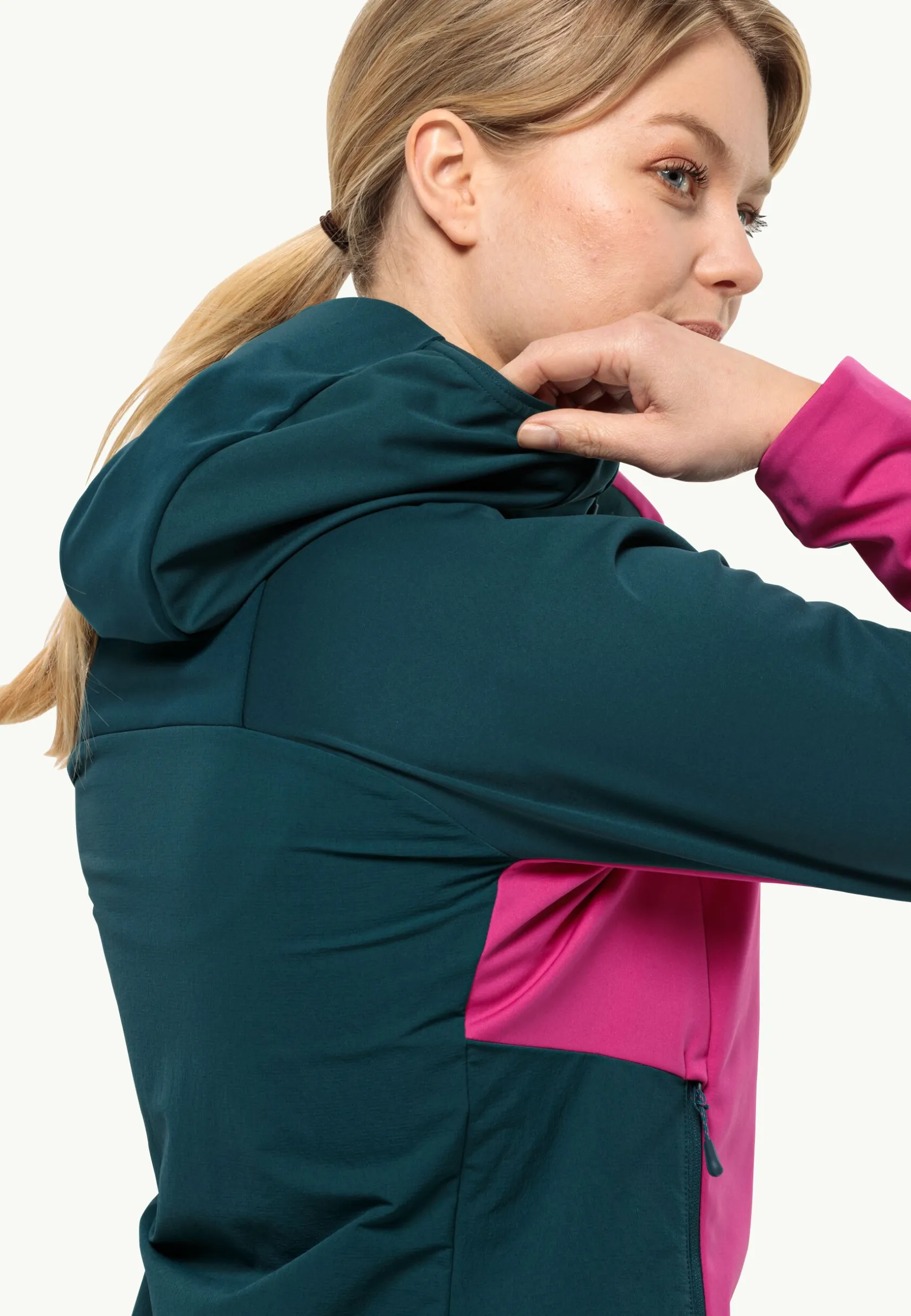 Discount Brisstal Hoody W Damen Windjacken|Fleecejacken