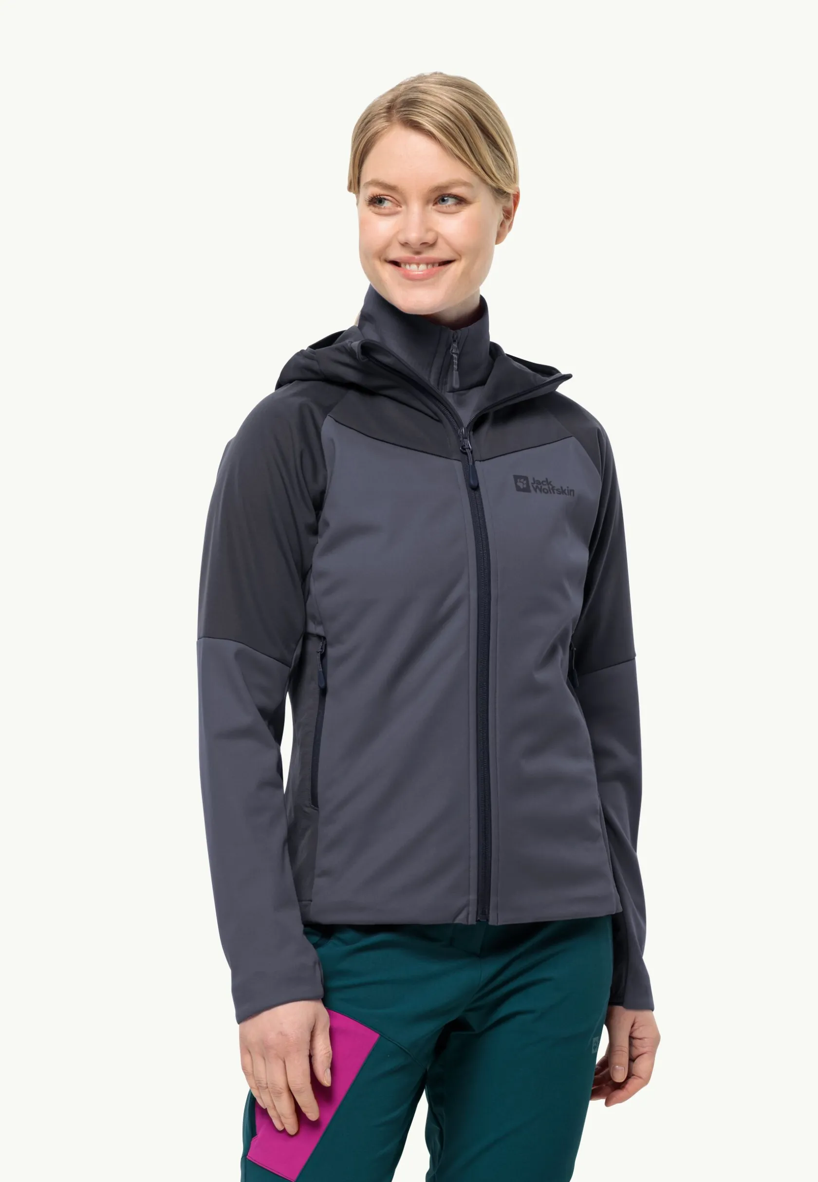 Discount Brisstal Hoody W Damen Windjacken|Fleecejacken