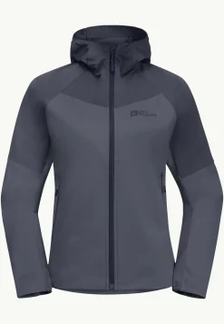 Discount Brisstal Hoody W Damen Windjacken|Fleecejacken