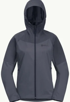 Discount Brisstal Hoody W Damen Windjacken|Fleecejacken