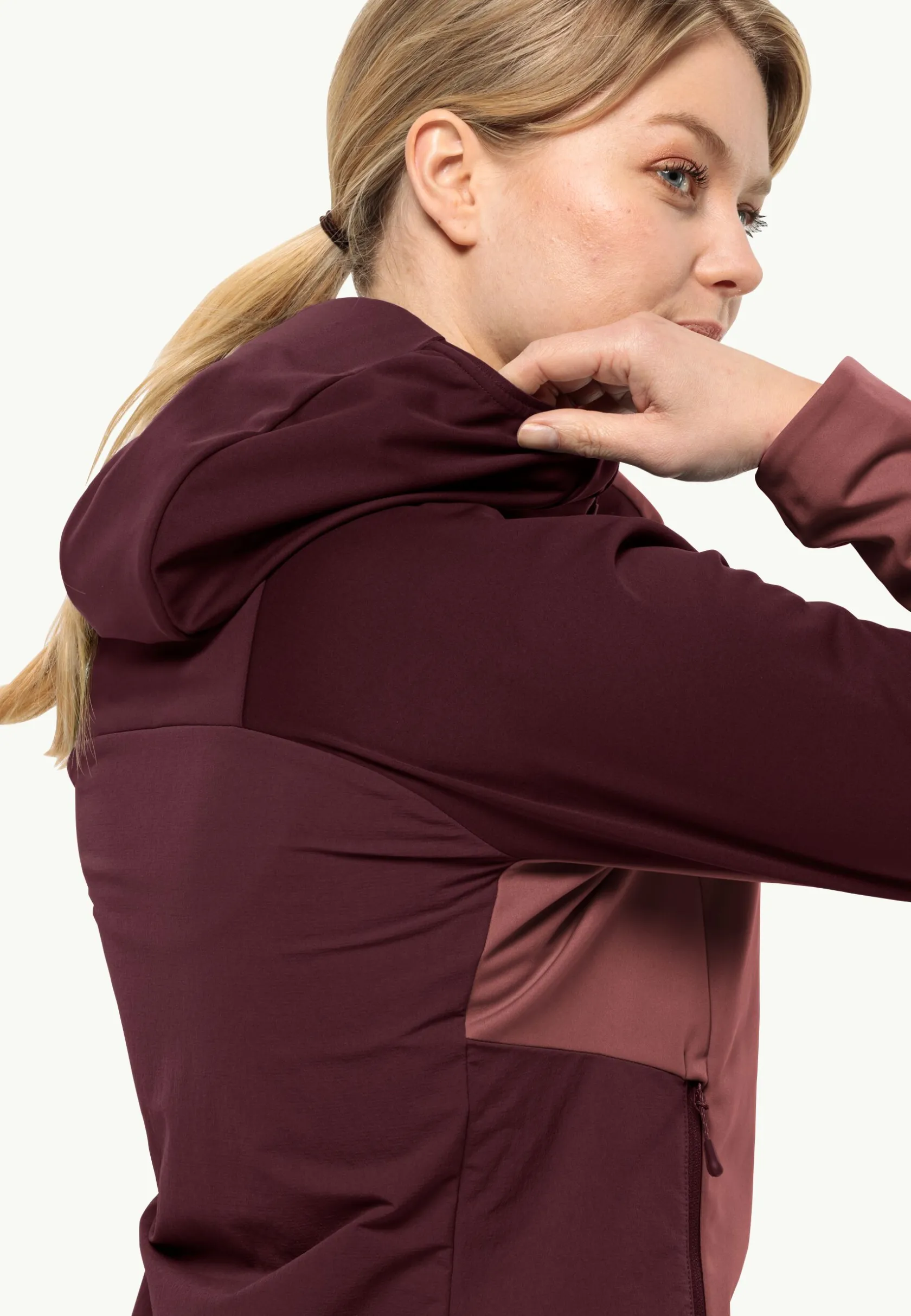Discount Brisstal Hoody W Damen Windjacken|Fleecejacken