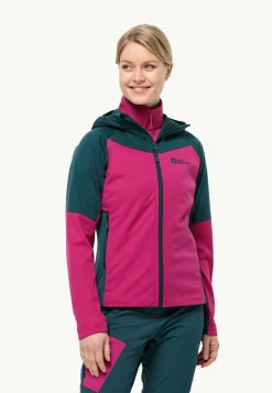 Discount Brisstal Hoody W Damen Windjacken|Fleecejacken