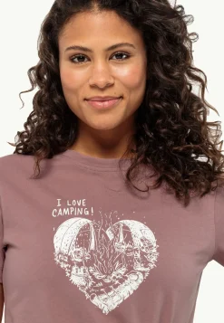 Fashion Camping Love T W Damen T-Shirts & Longsleeves