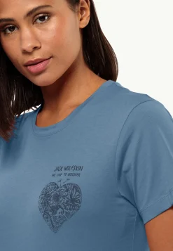 Hot Discover Heart T W Damen T-Shirts & Longsleeves