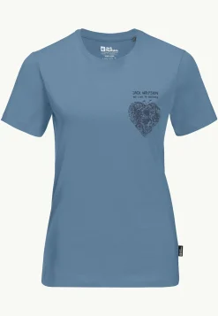Hot Discover Heart T W Damen T-Shirts & Longsleeves