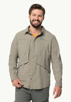 New Diskovera Ls Shirt M Herren Funktionsshirts|Hemden