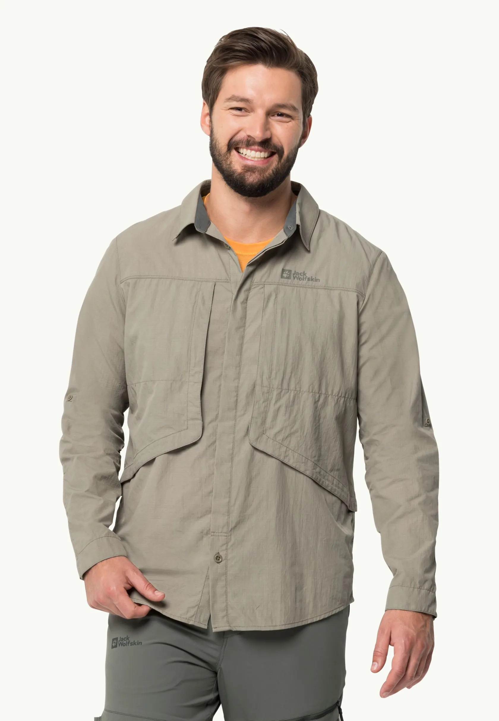 New Diskovera Ls Shirt M Herren Funktionsshirts|Hemden