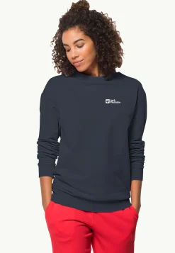 Online Essential Crewneck W Damen Hoodies & Pullover