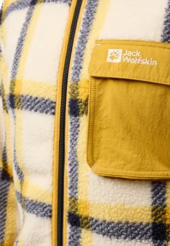 Fashion Felslicht Check Jkt M Herren Fleece|Fleecejacken