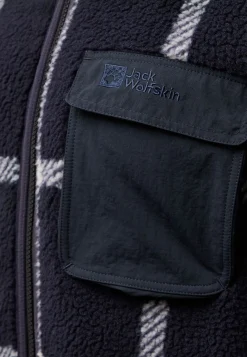 Fashion Felslicht Check Jkt M Herren Fleece|Fleecejacken