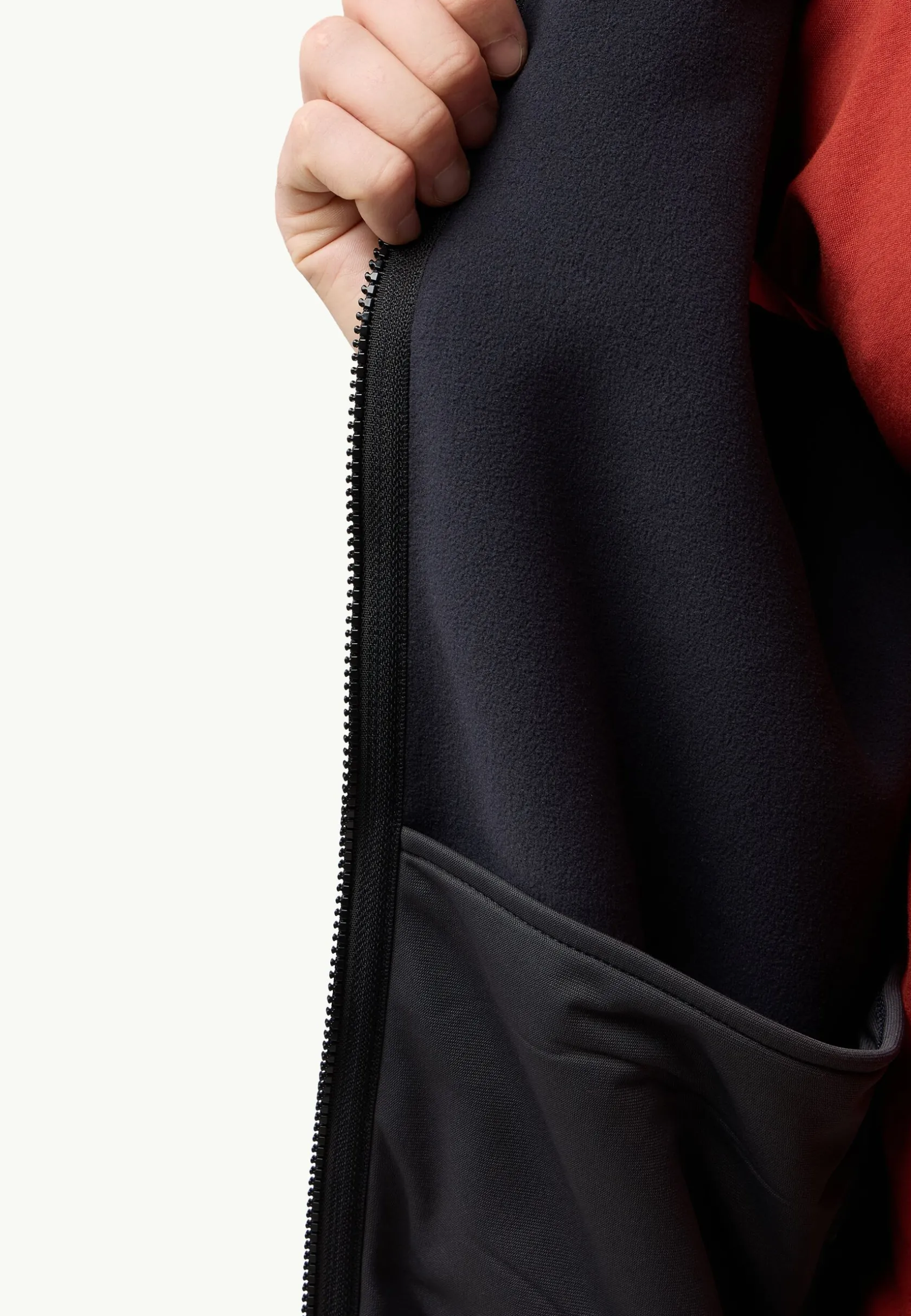 New Felslicht Check Vest M Herren Fleece|Fleecejacken