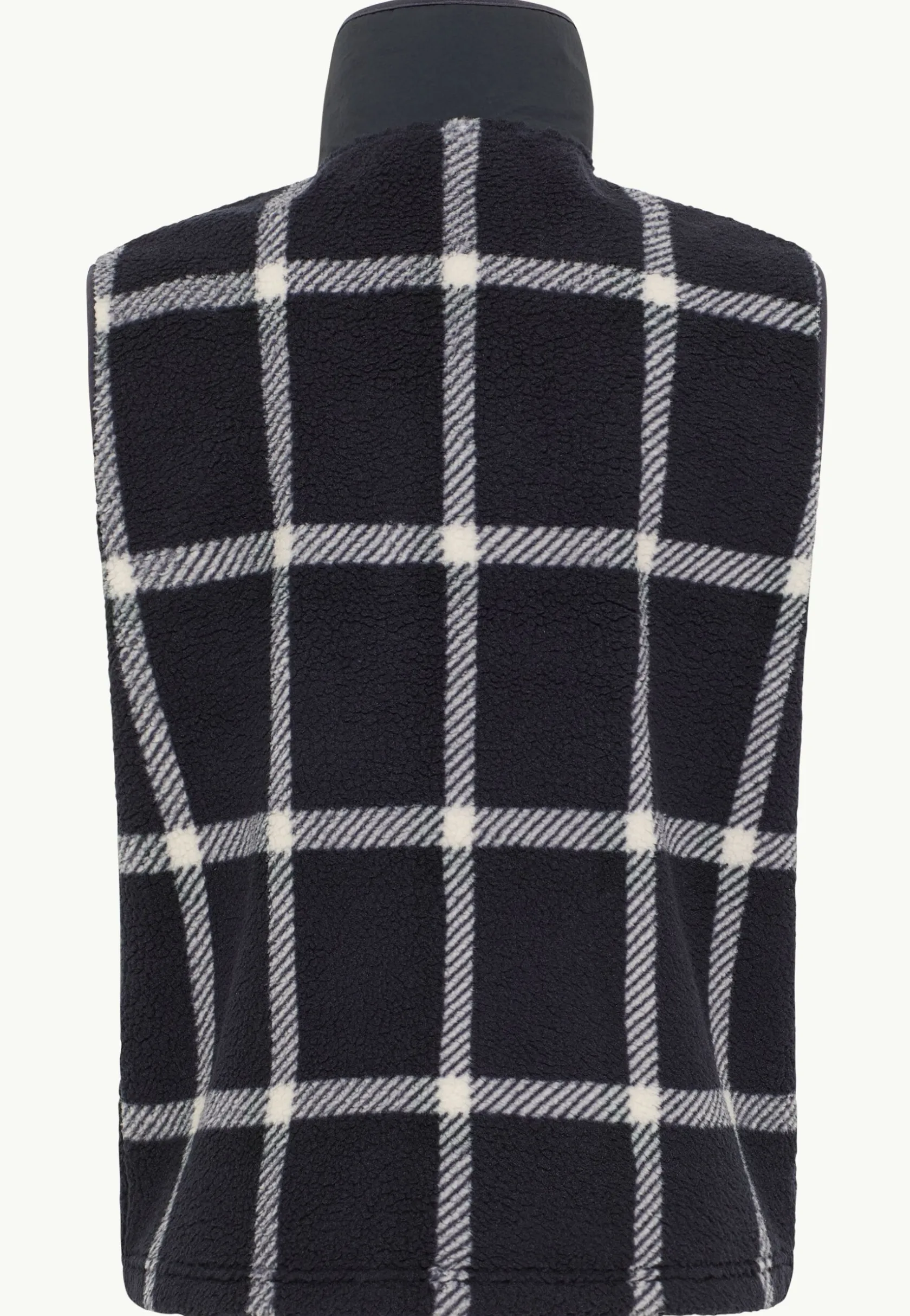 New Felslicht Check Vest M Herren Fleece|Fleecejacken