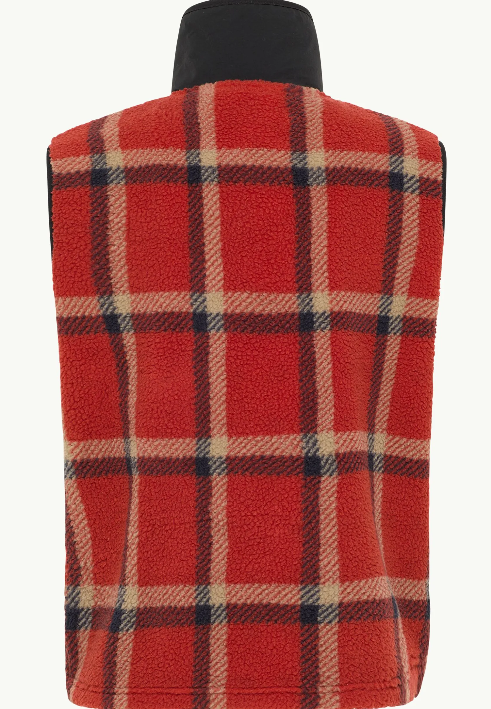 New Felslicht Check Vest M Herren Fleece|Fleecejacken