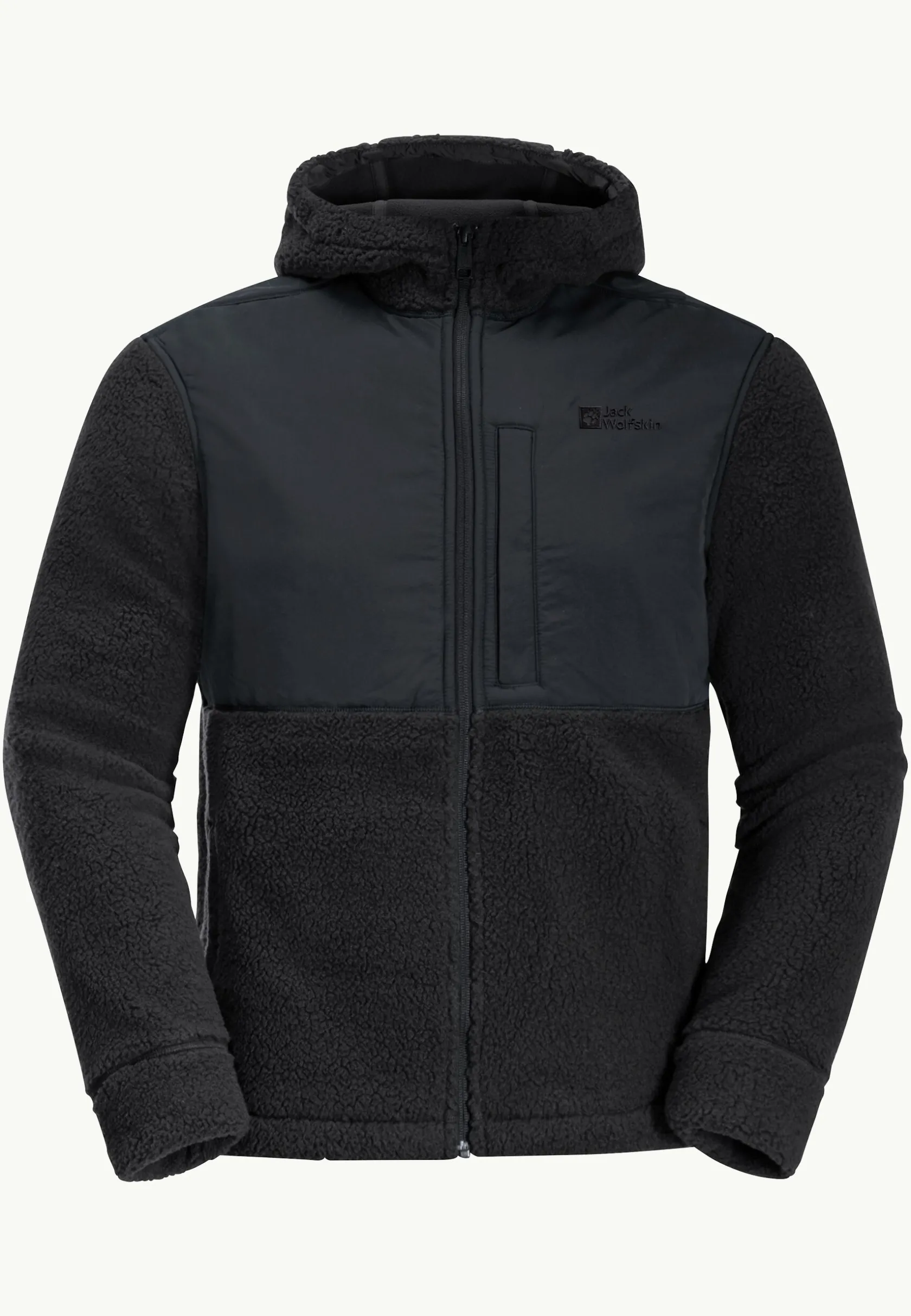 Discount Felslicht Hooded Jkt M Herren Fleece|Fleecejacken