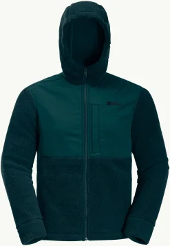 Discount Felslicht Hooded Jkt M Herren Fleece|Fleecejacken