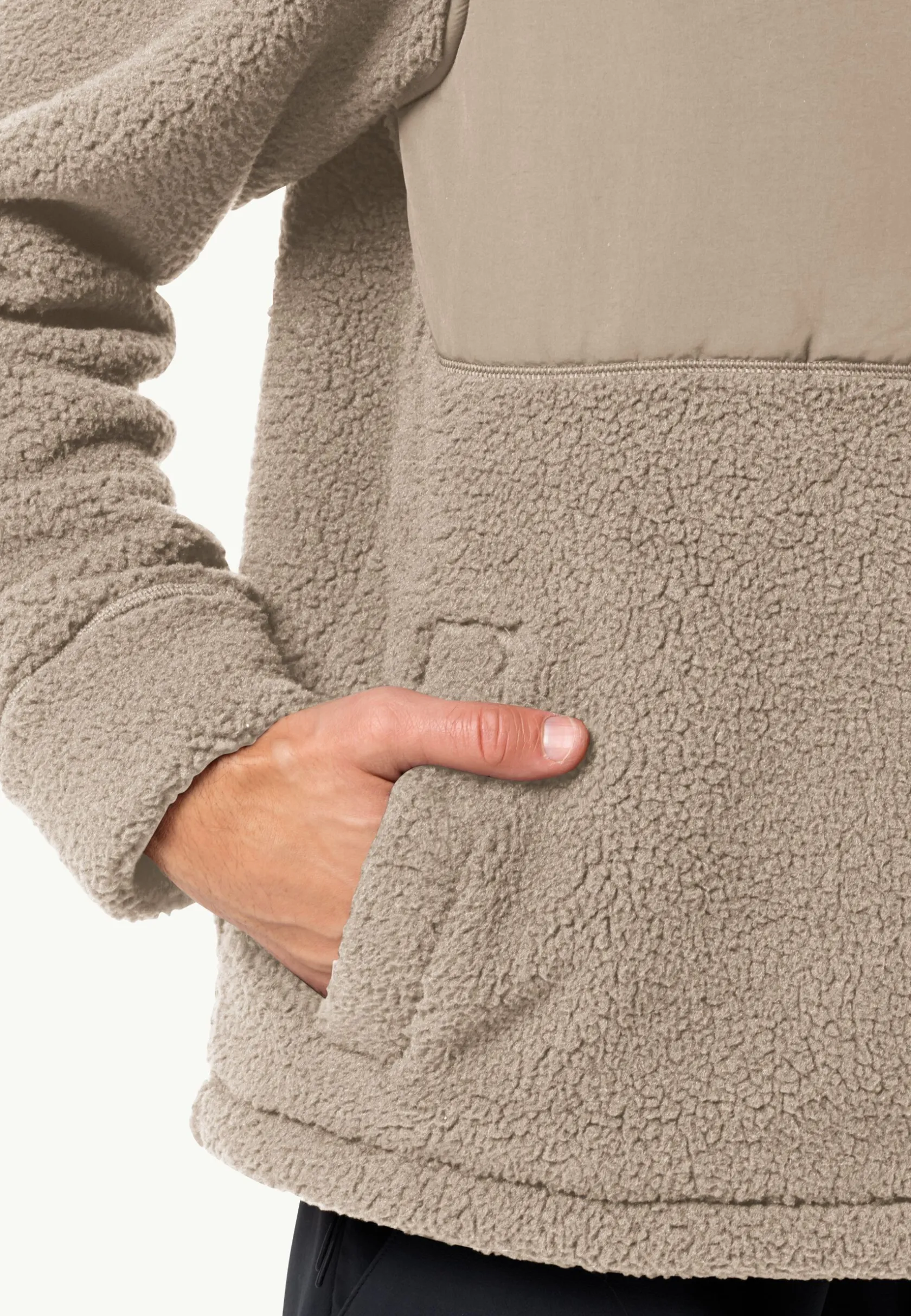 Discount Felslicht Hooded Jkt M Herren Fleece|Fleecejacken