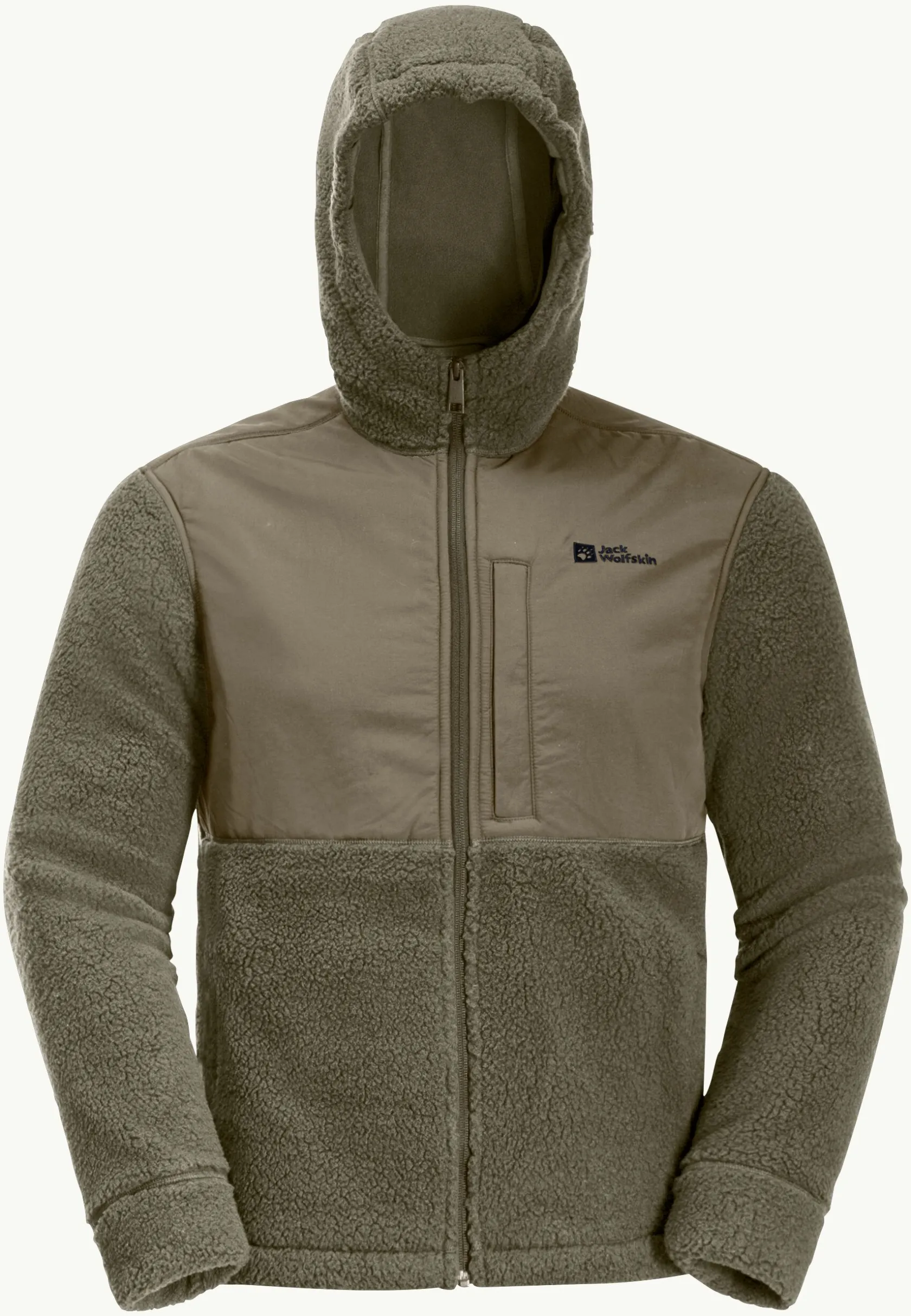 Discount Felslicht Hooded Jkt M Herren Fleece|Fleecejacken
